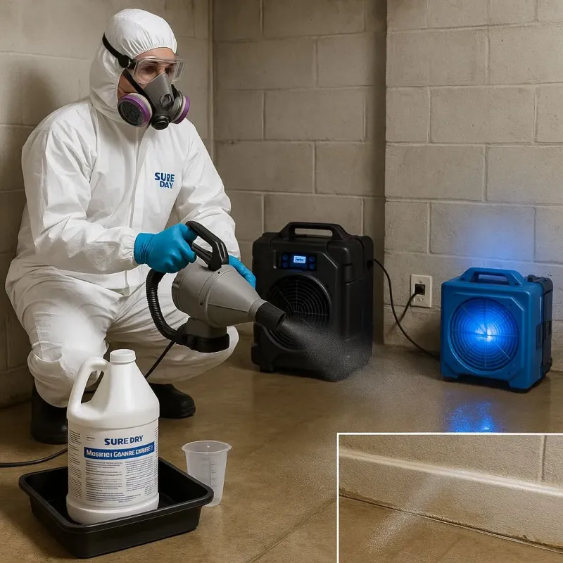 Sanitization and Odor Removal process in Sterling City, TX