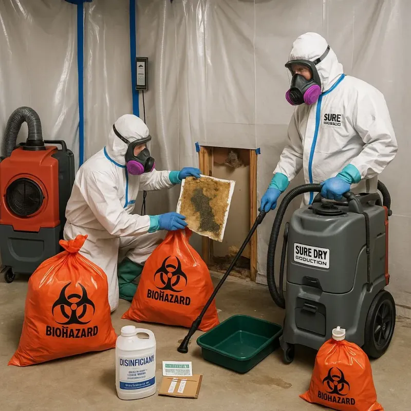 Contaminated Water Handling Protocols process in Sterling City, TX