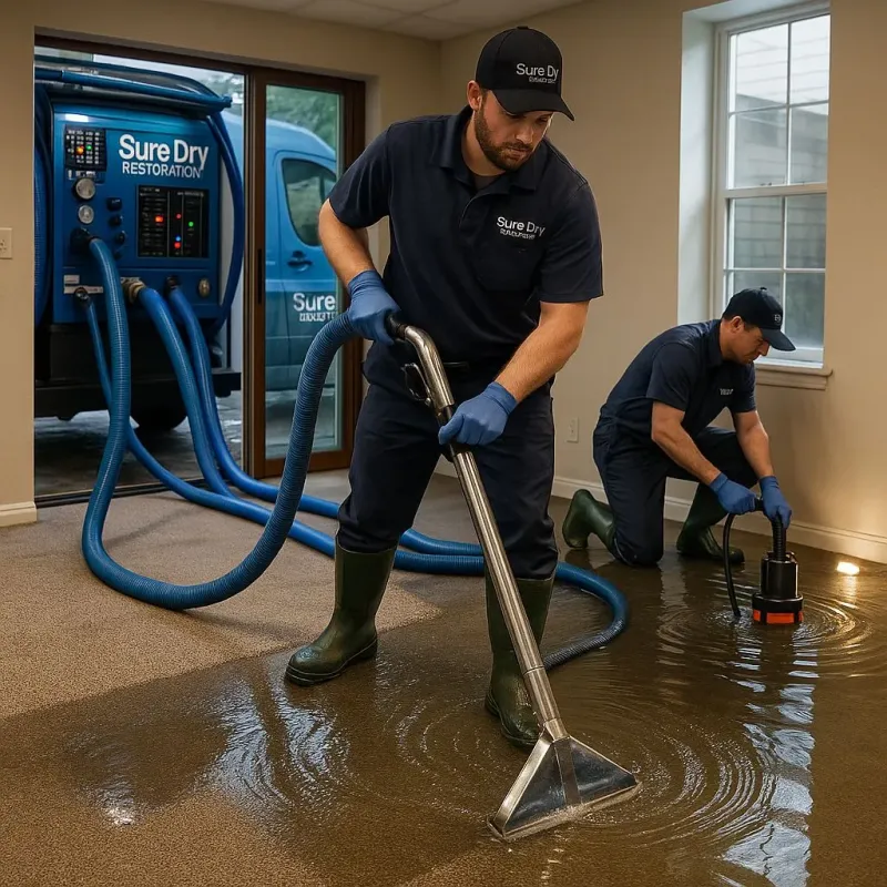 Water Extraction and Removal process in Sterling City, TX